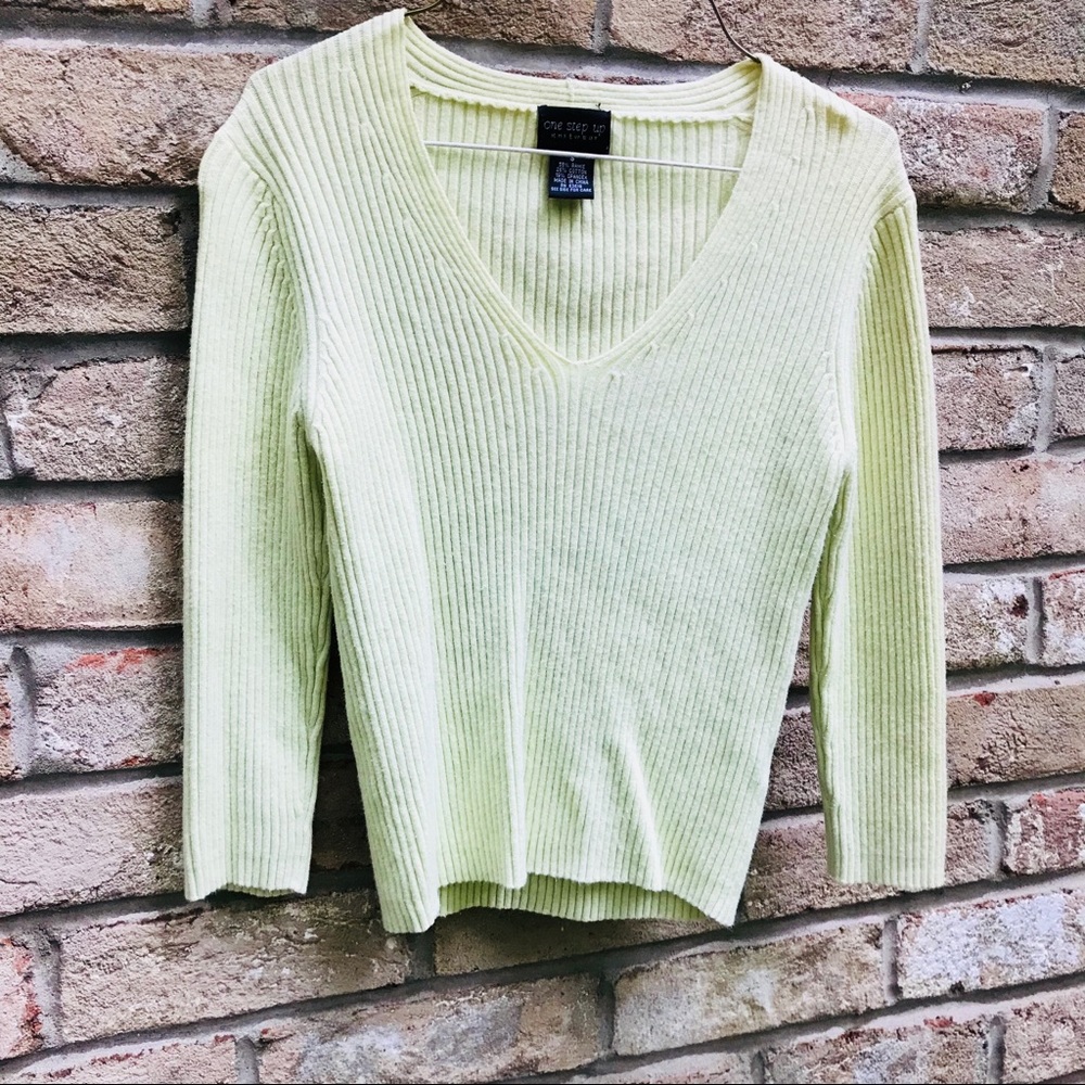 Pale sage sweater